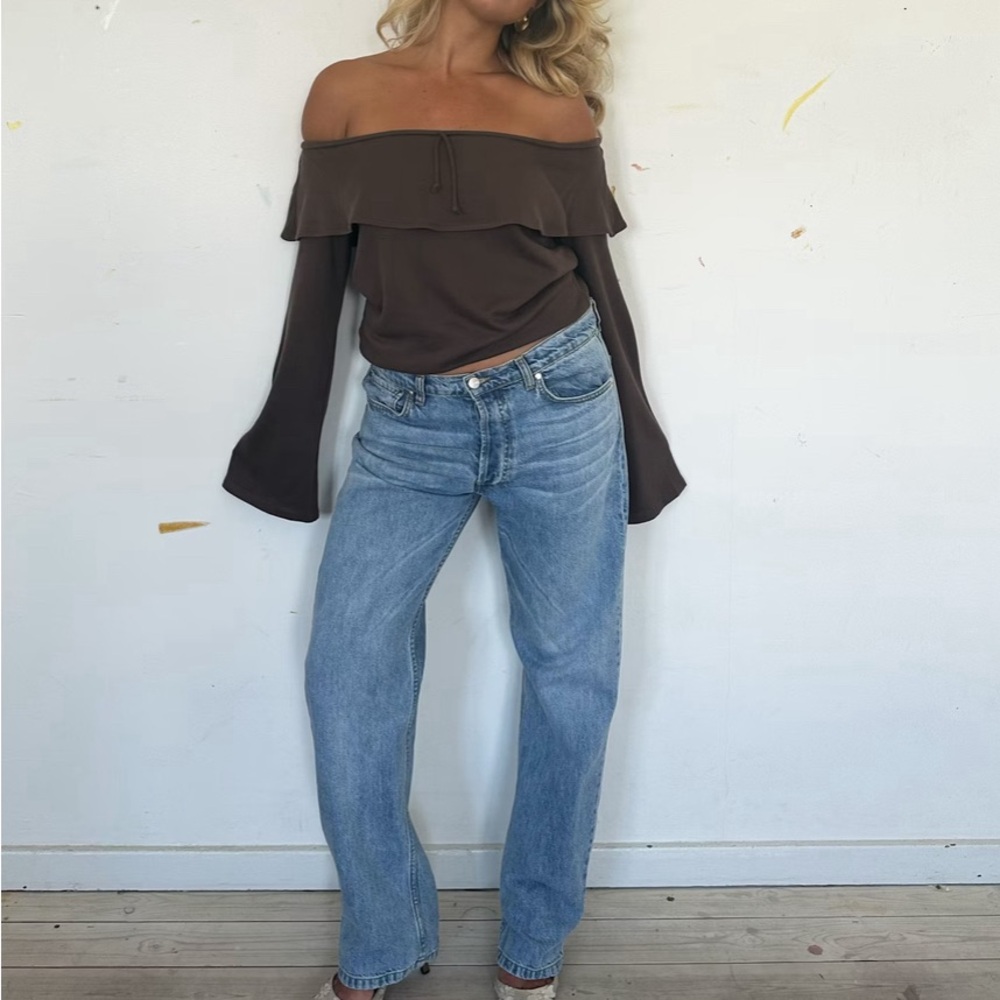 DJERF Avenue Relaxed Jeans - Size 27 Tall